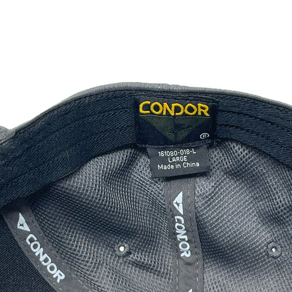 Condor 161080 Tactical Flex Fit Military Combat Fitted Hat Baseball Cap Hat - Picture 7 of 7